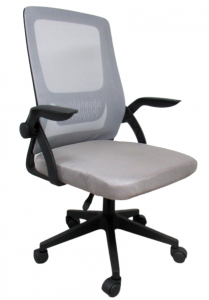 Fotel Obrotowy K6 Szary, Krzesło biurowe