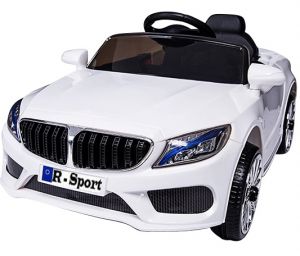 Cabrio M5 biały autko na akumulator,